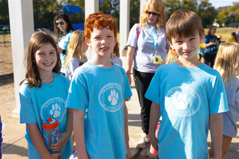 Students participate in field day